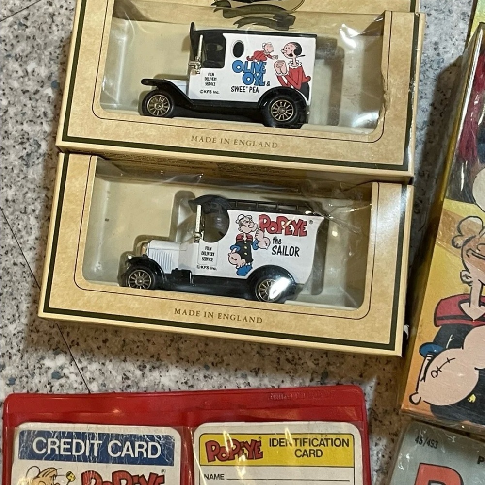 RARE VTG Popeye The Sailer Man Toys, Items & Books (New & Used) 22 piece bundle - Picture 7 of 9